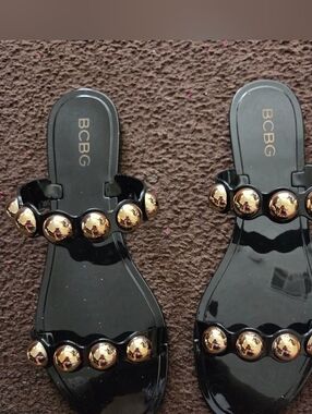 BCBG Jelly Sandals NWOB